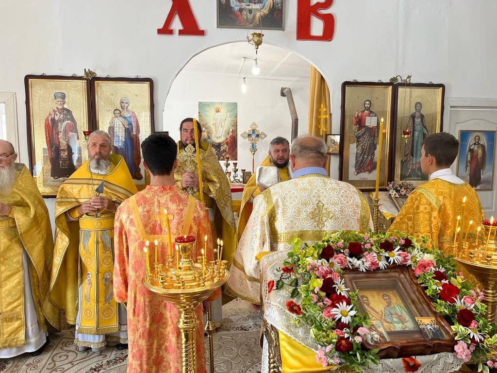 Престольный праздник в с. Варнависком в храме Варнавы и Варфоломея