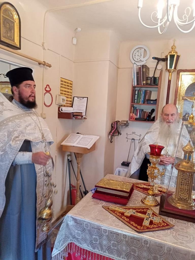 В канун Преображения Господня 18 августа, вечернее богослужение