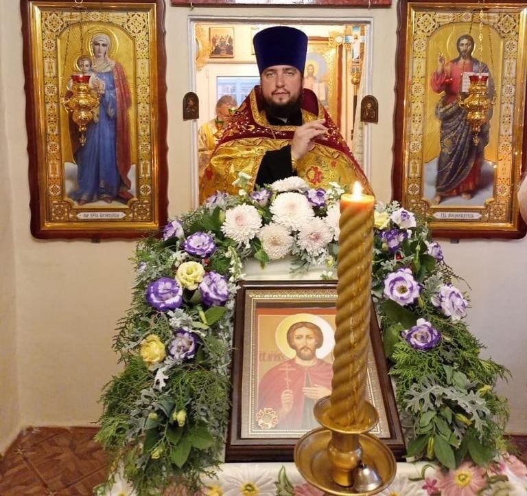 23 ноября, в канун празднования мученика Виктора Дамасского, Всенощное бдение