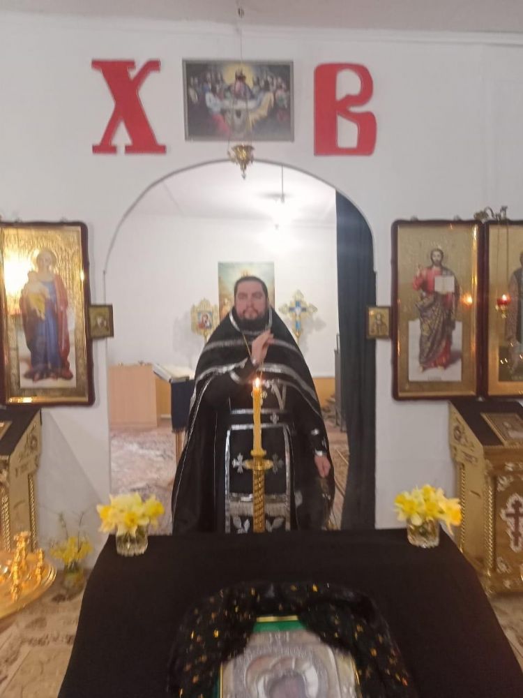 29 марта, пятницу, литургия Преждеосвященных Даров в храме святых апостолов Варнавы и Варфоломея