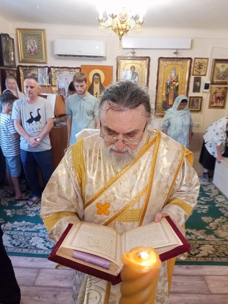 Всенощное бдение 20 июля 2024 г.