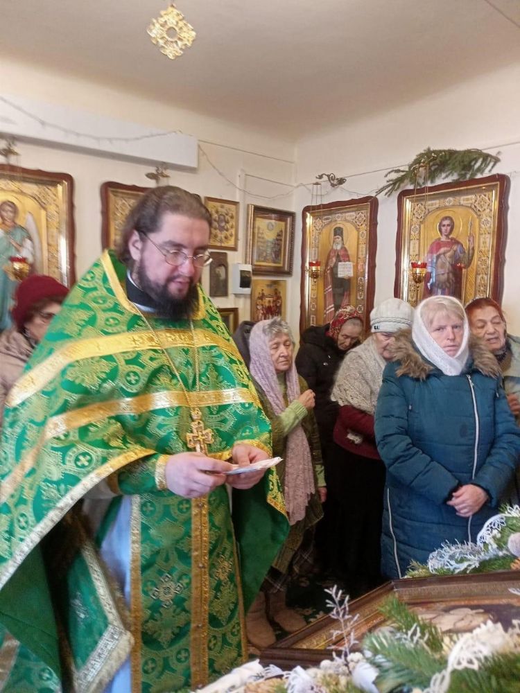 15.01.25. Божественная Литургия на праздник прп. Серафима Саровского.