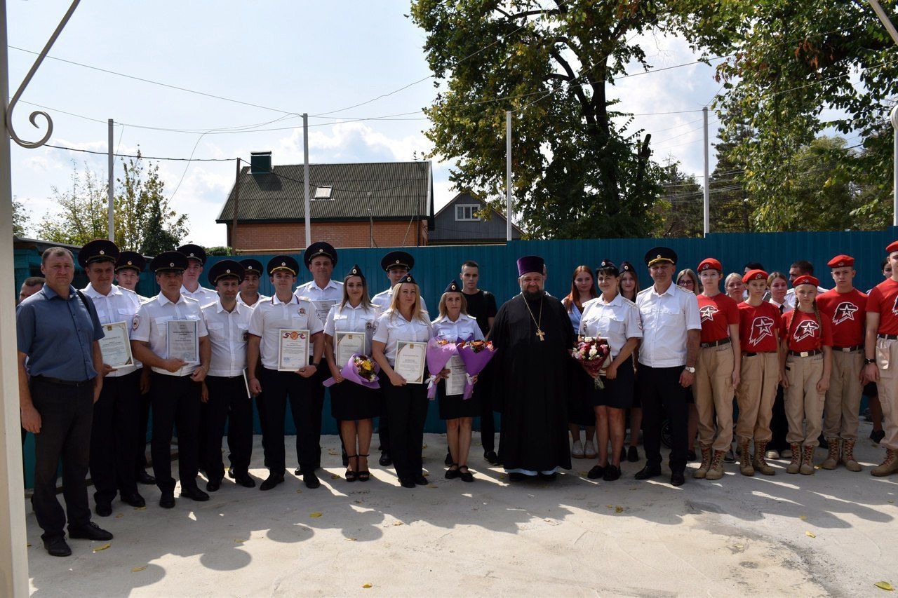 Торжественное мероприятие сотрудников патрульно-постовой службы